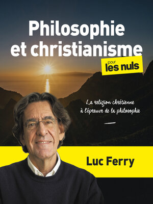 cover image of Philosophie et christianisme pour les Nuls, grand format